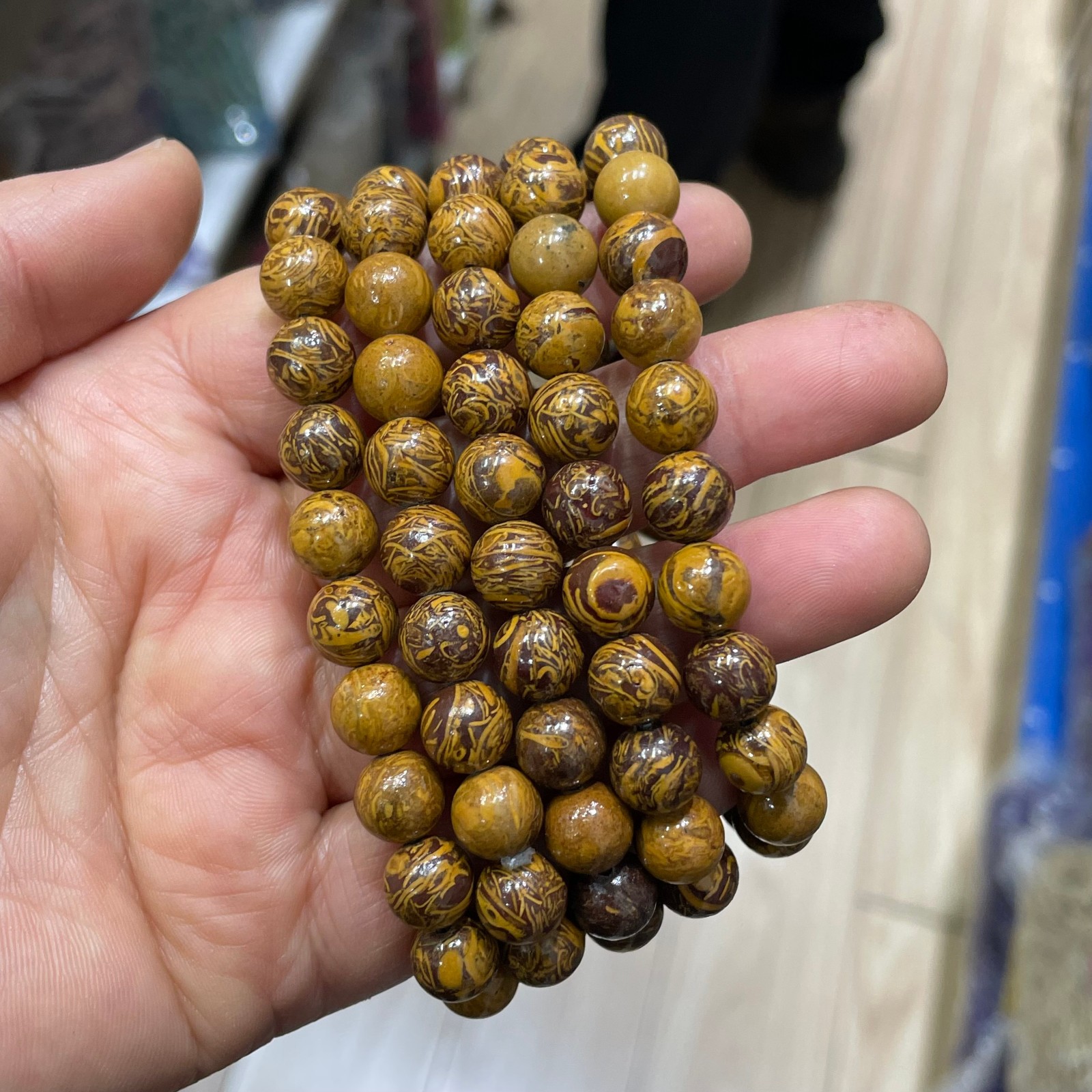 10pc 8mm Natural Jade Beads Bead Bracelet Reiki Crystal Quartz Healing Decorate