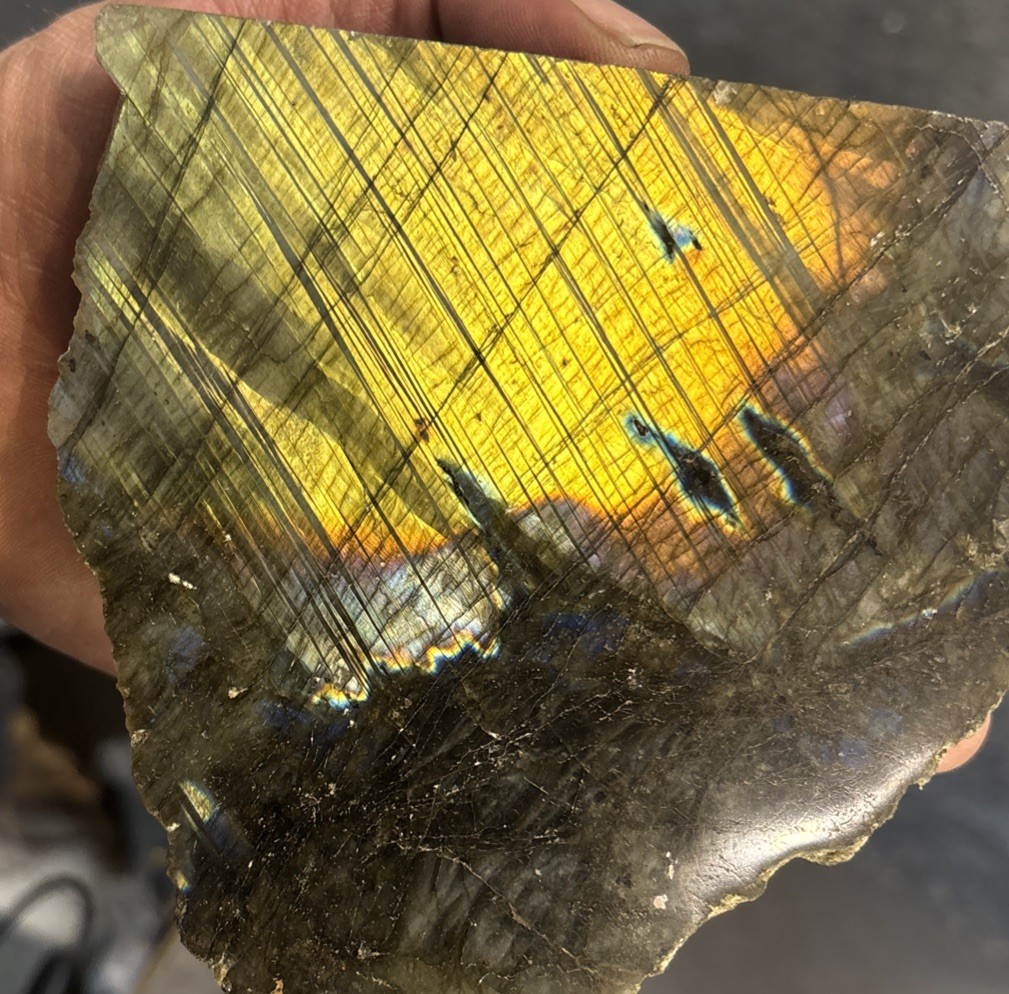 Labradorite Polished Face Madagascar 790 grams