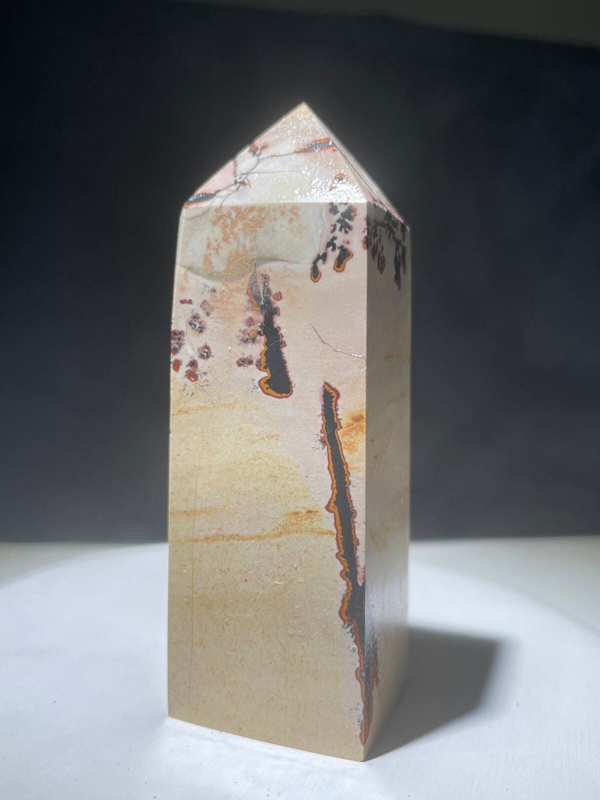 96g Traditional Chinese painting stone pagoda 111