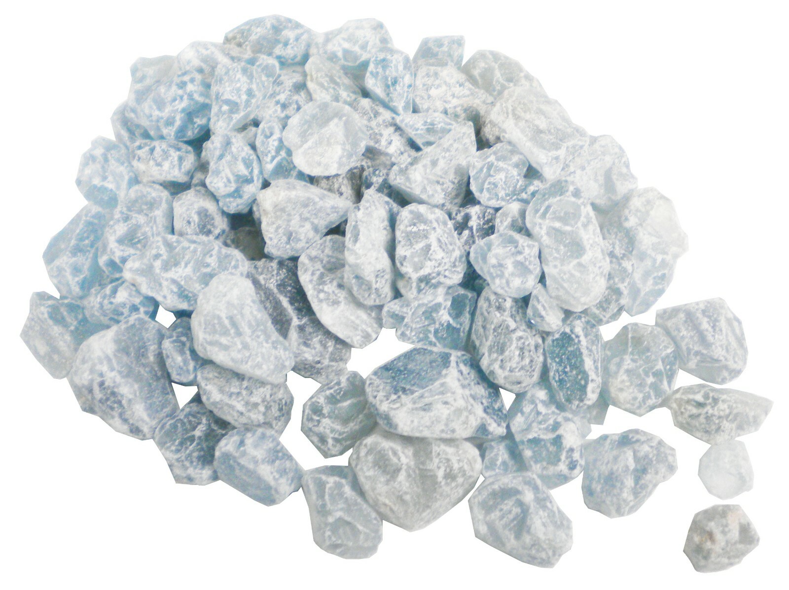 Celestite – Rough – 1 Pound – 1/4 to 1 inch pieces – 1lb Bulk Lot lb