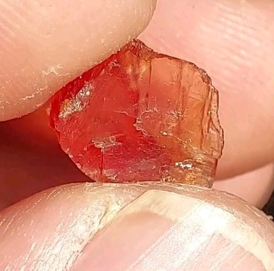 RARE FIERY GEM RHODOCHROSITE N’Chwaning I Mine, Kuruman, KMF, South Africa