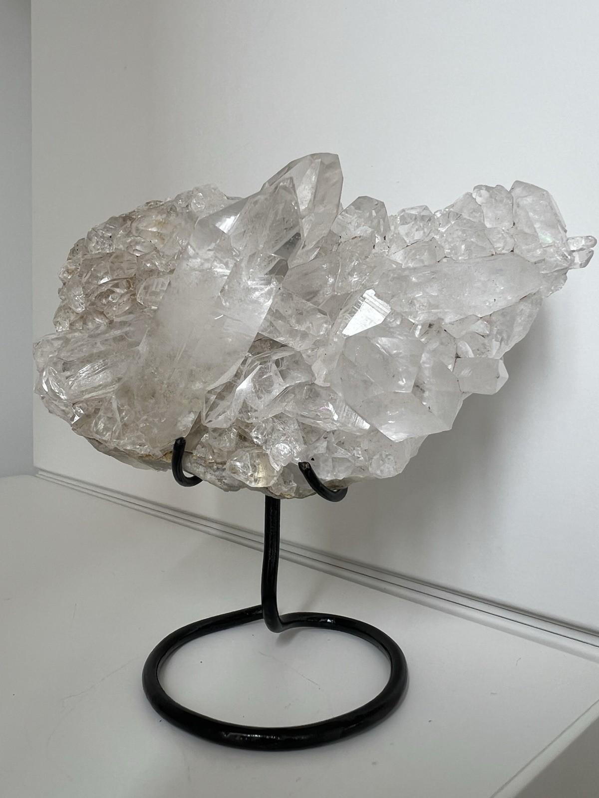 290g – Raw Lemurian Cluster | Zeca de Souza | Brazil