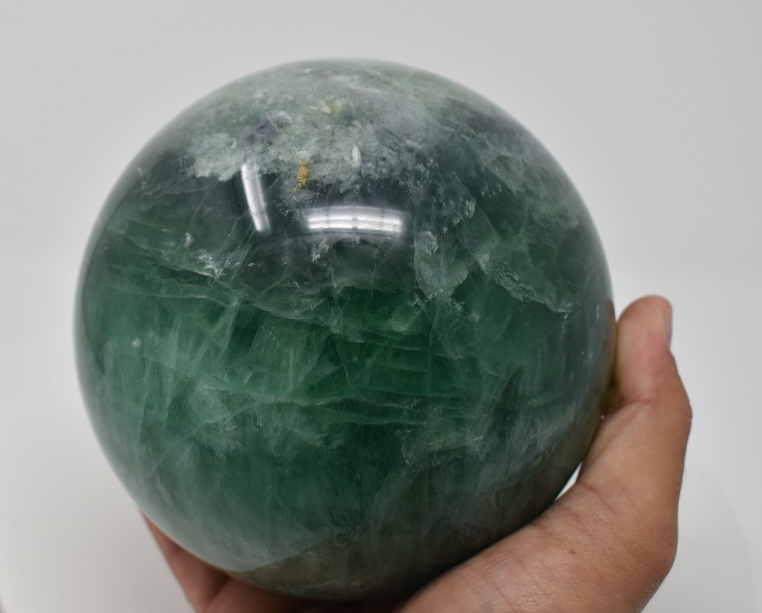 Large Fluorite Sphere 4470 grams (9 lb 13.7 oz)