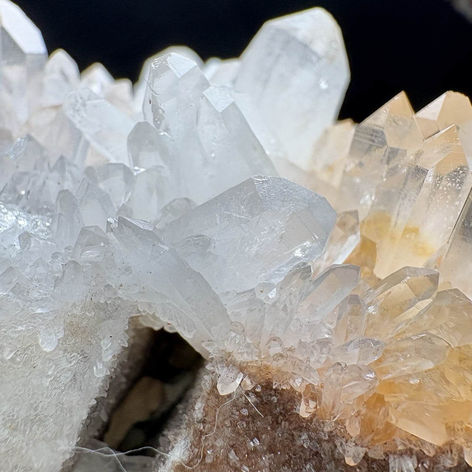 3Lb Large Natural Quartz Cluster Raw Mineral Crystal Statement Piece Decor Heal