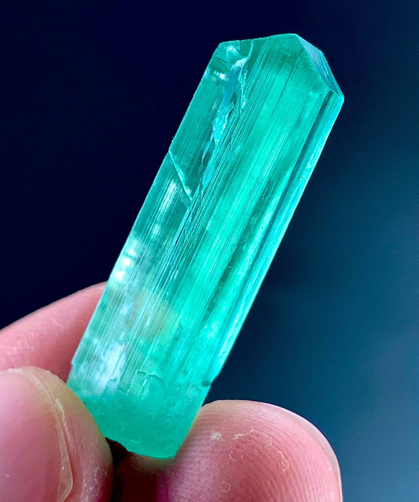41 Carat Kunzite Crystal From Afghanistan