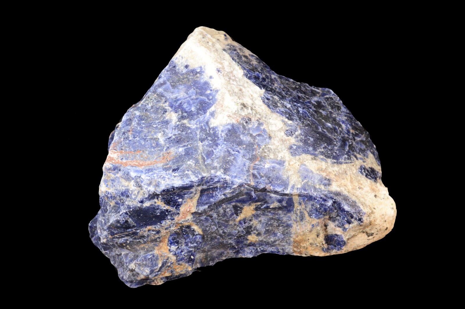 Blue Sodalite 4 1/2″ 1 1/2 to 2 Lbs Metaphysical Throat Chakra Healing Crystal