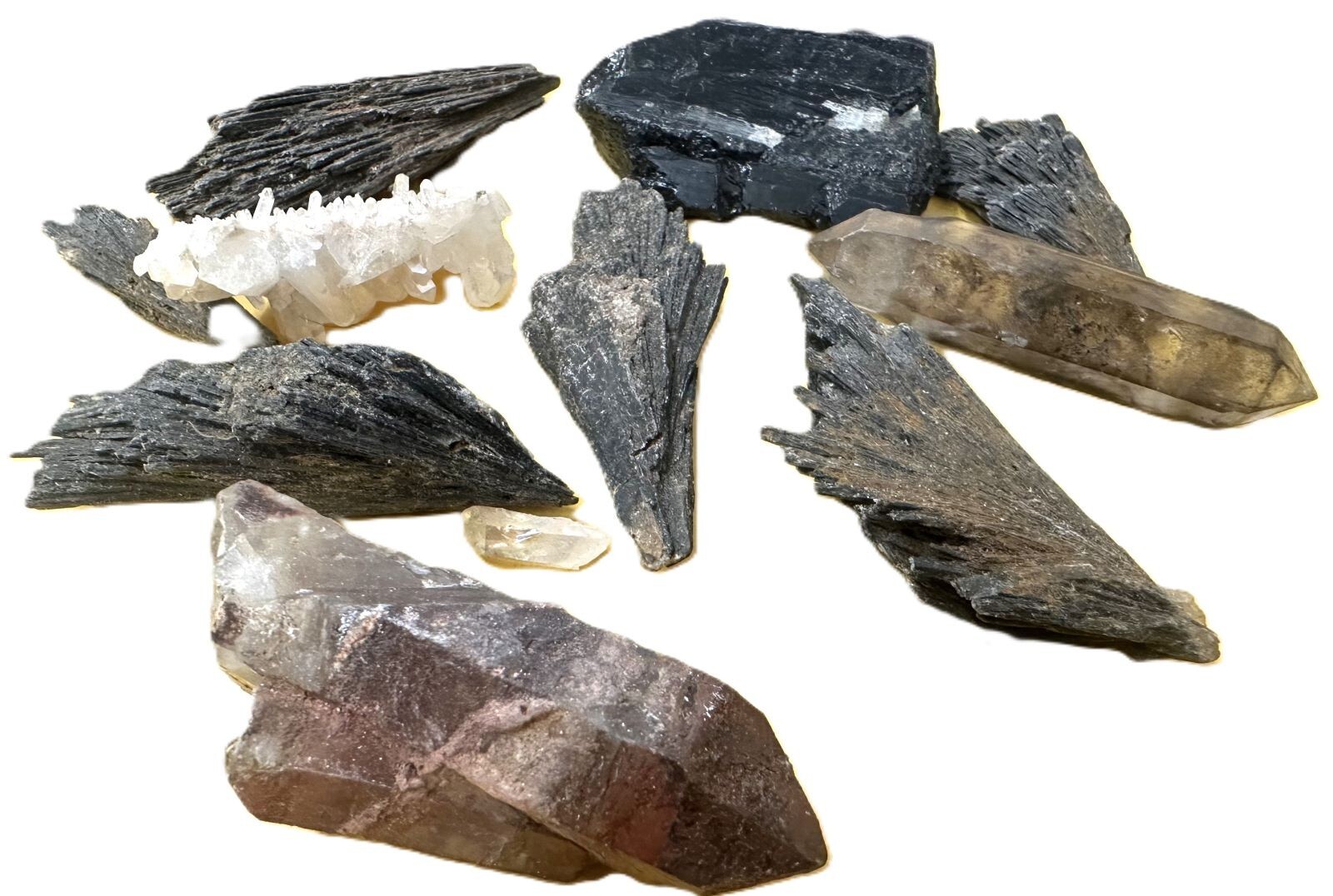 Lot of mixed Crystals