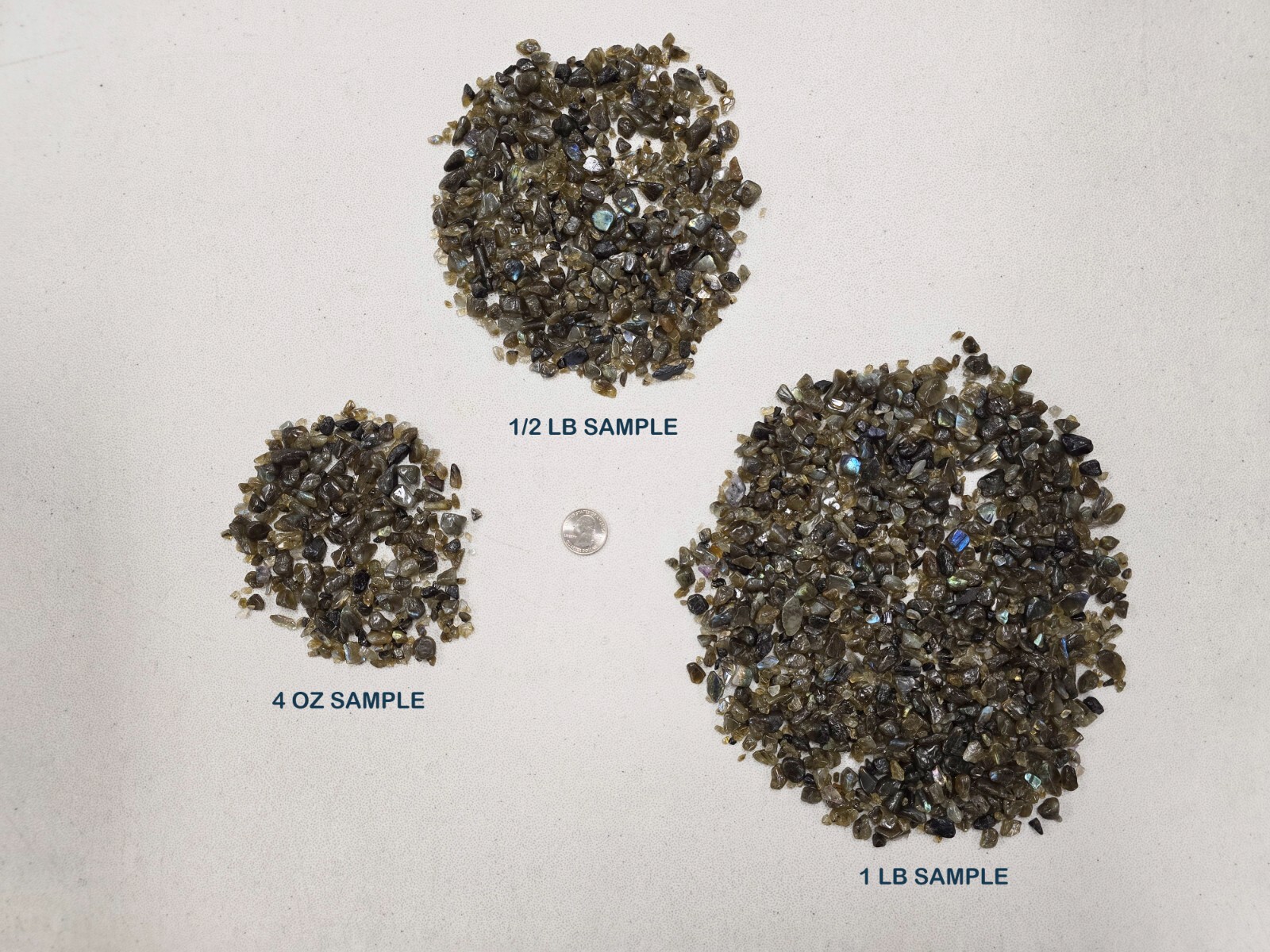 Premium Tumbled Labdradorite Crystal Chips Loose Gemstones Bulk Beads Undrilled