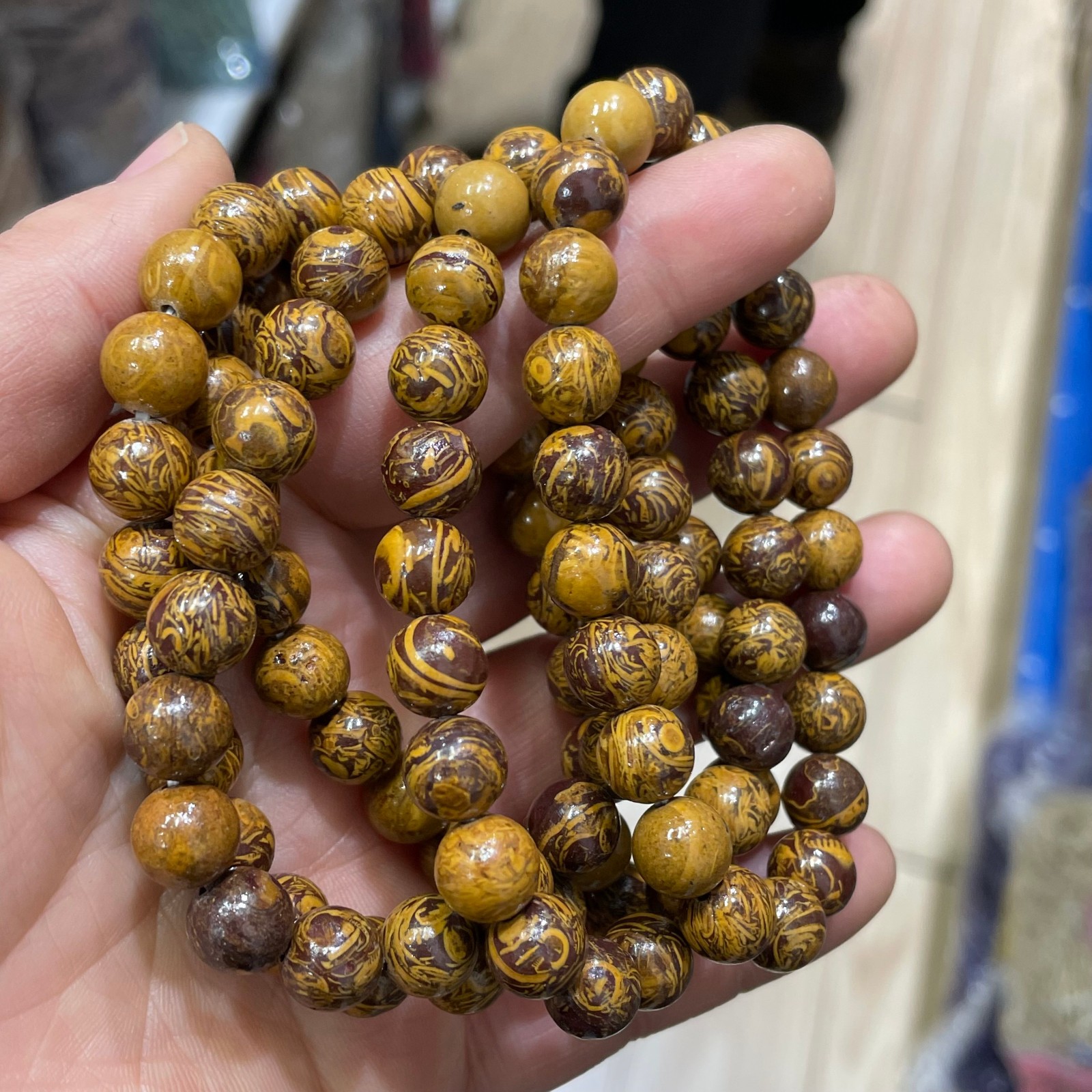 10pc 8mm Natural Jade Beads Bead Bracelet Reiki Crystal Quartz Healing Decorate