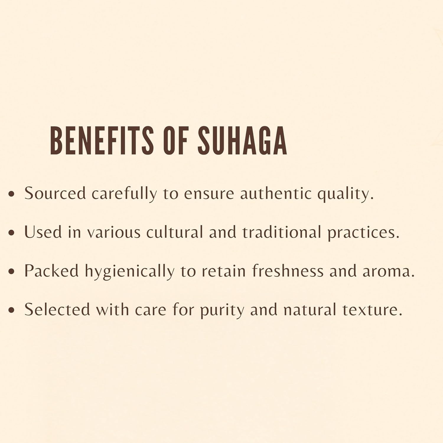 100% Natural Suhaga Crystals 50g – Safe Borax Supplement for Holistic Health