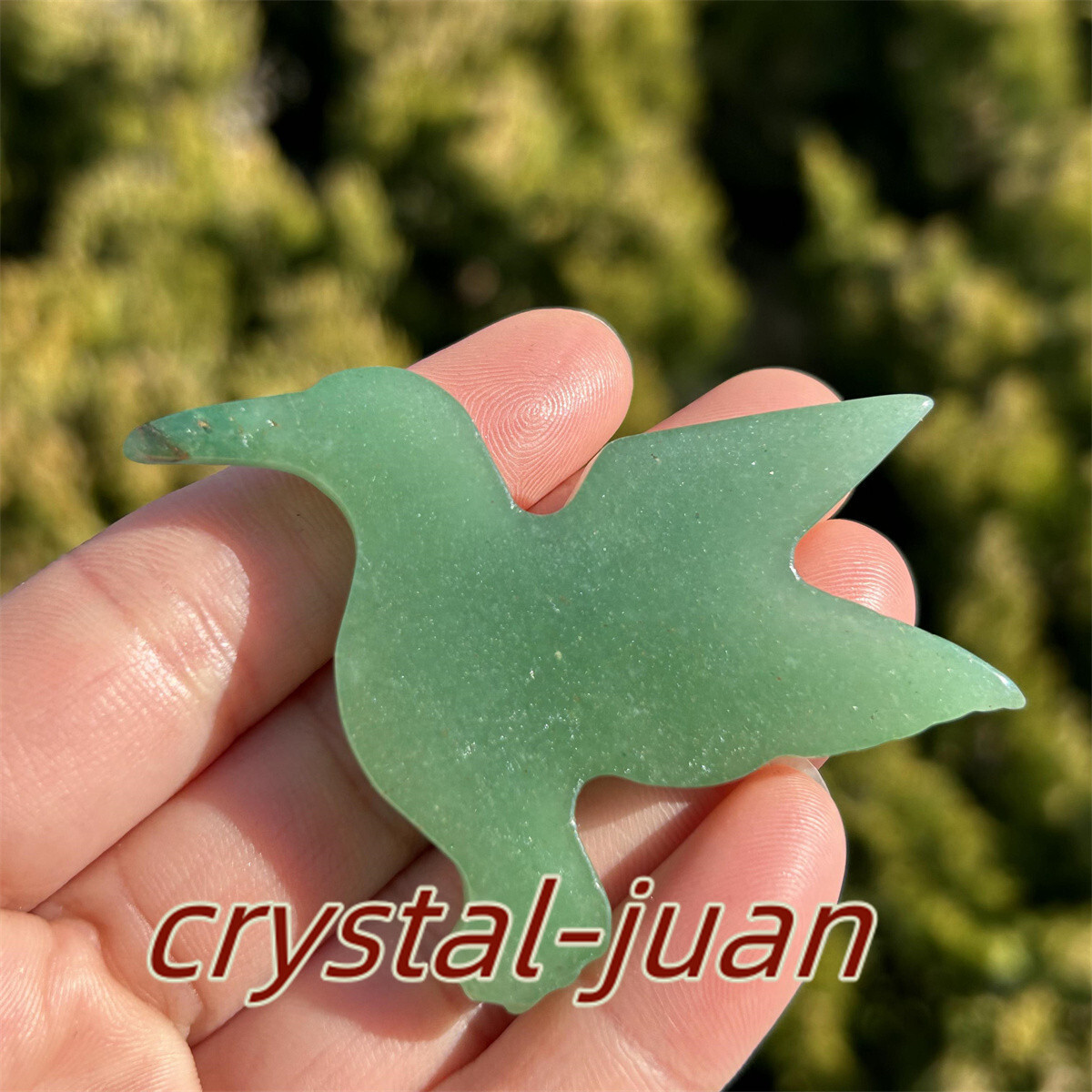 2″+ Natural Aventurine Hummingbird skull Carved Quartz Crystal skull heal