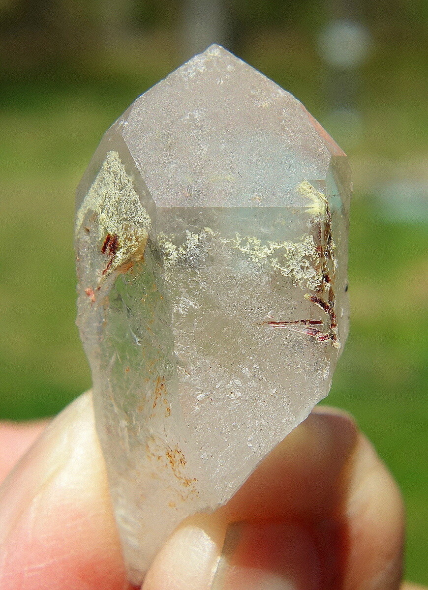 Sweet Ajoite Phantom in Quartz Crystal – South Africa
