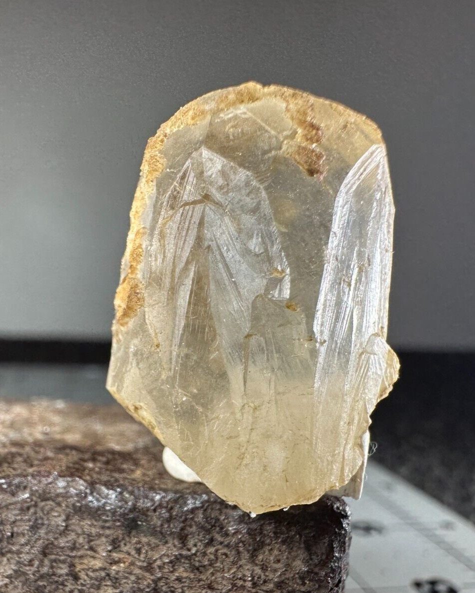 ➤ 1 Inch CLEAR “TRIANGLE” CALCITE Pleasant Ridge Rensselaer Indiana VIDEO➤535