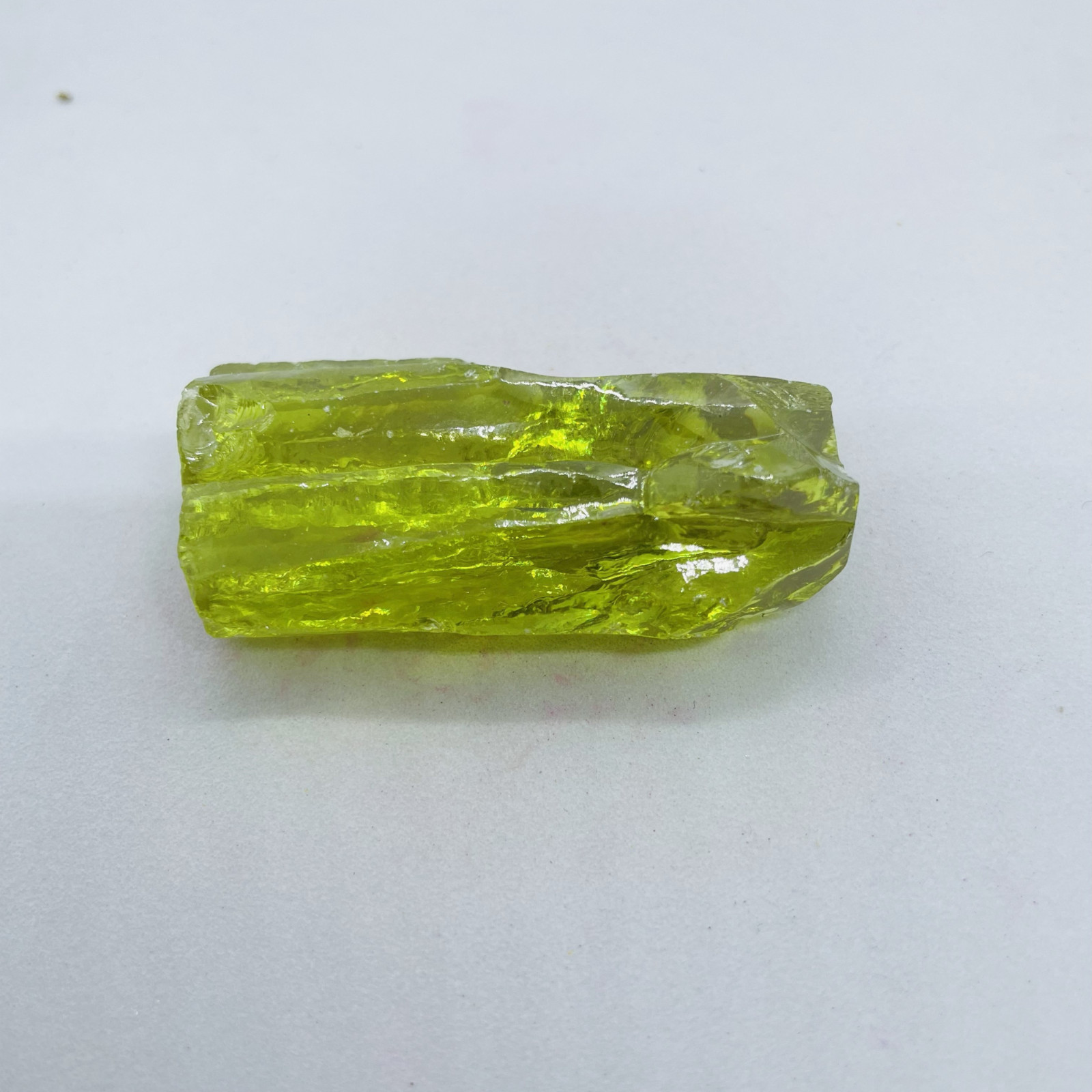 Peridot Zircon Untreated Rough Gemstone 350-450CT| Natural Raw Healing Crystal