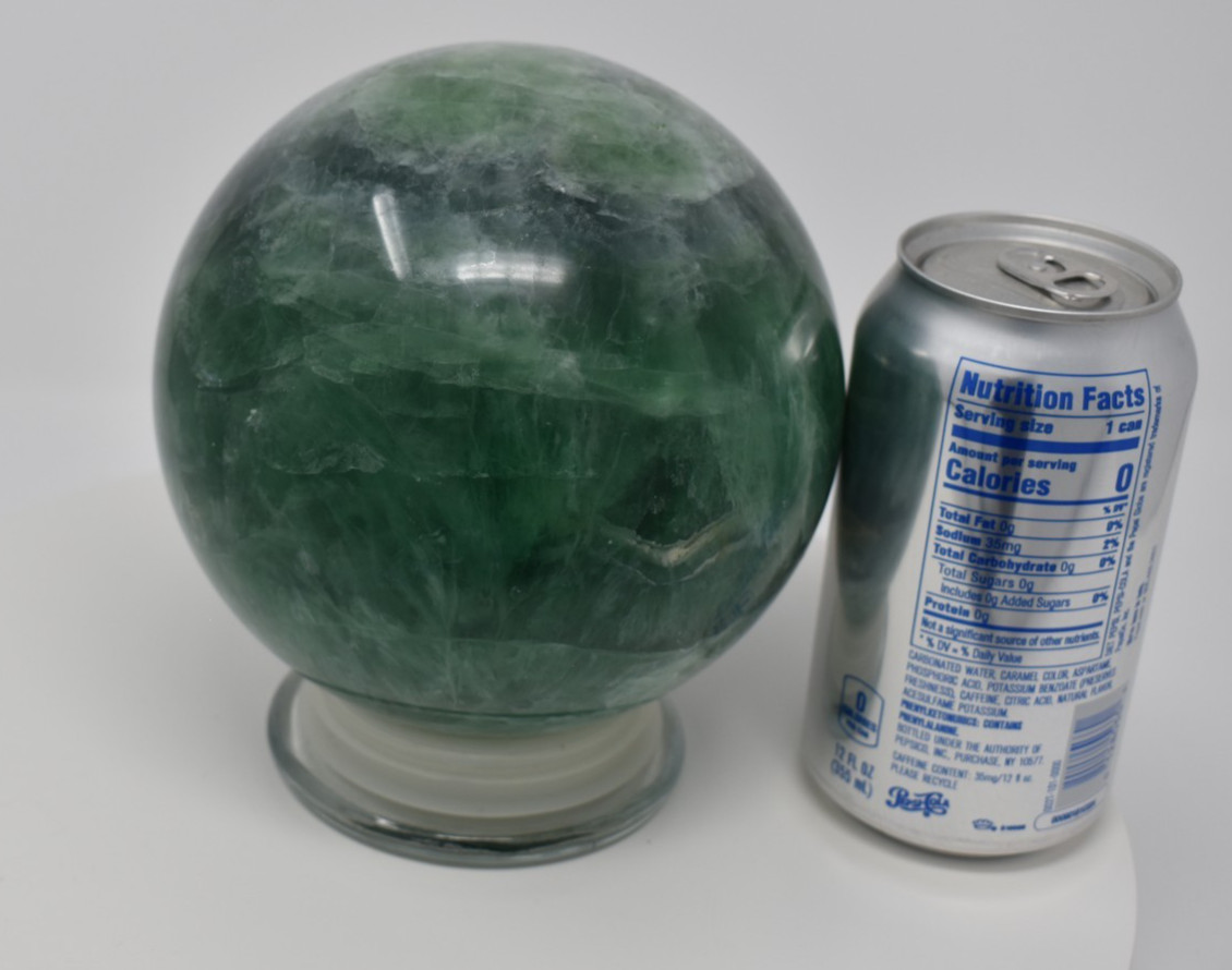 Large Fluorite Sphere 4470 grams (9 lb 13.7 oz)