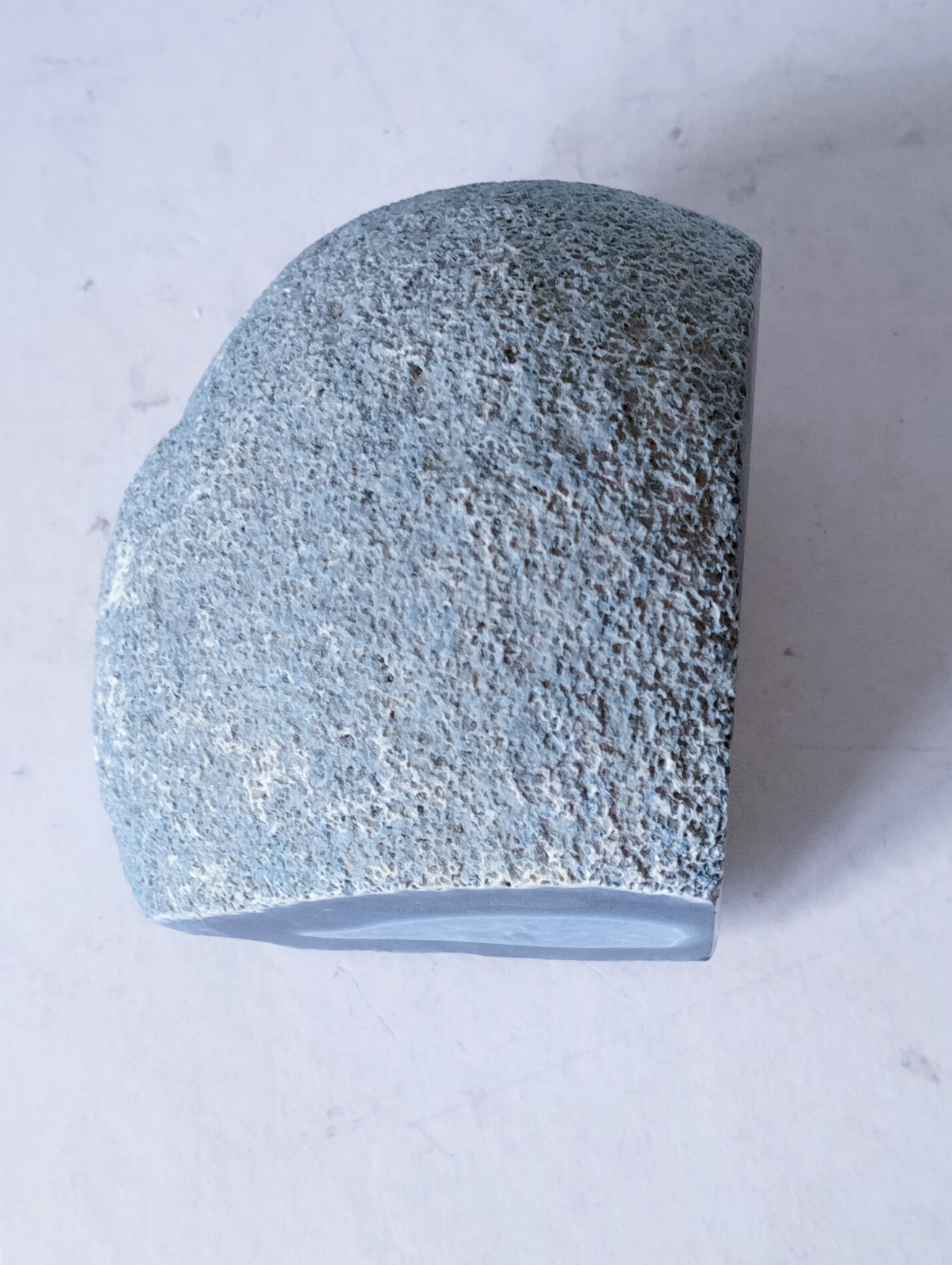 (262) Blue Agate Geode # 750g # 7cm x 8cm x 9cm # Paperweight
