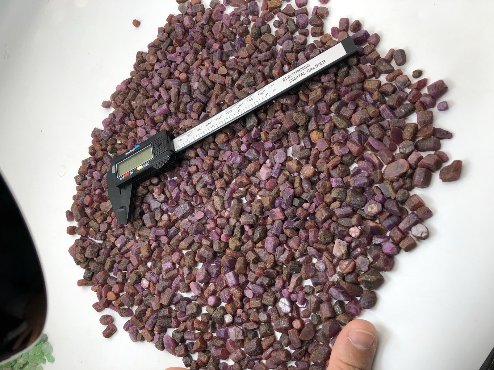 1000 Gram( 1kg)Natural Ruby Crystal Selection Parcels Ready for fancy Jewellery,