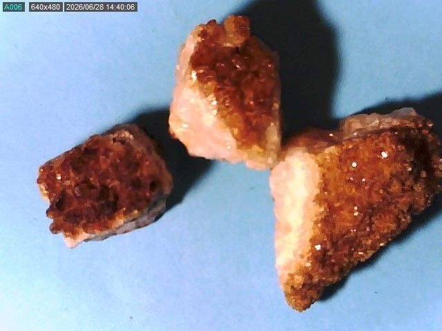 7 CITRINE SPECIMENS MIXED COLOR & SIZES LOT FROM UNKNOWN LOCATION LOT #D129