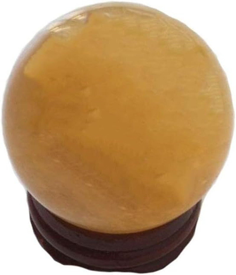 Feng Shui Natural Citrine Crystal Sphere Ball – Feng Shui Crystal for Wealth