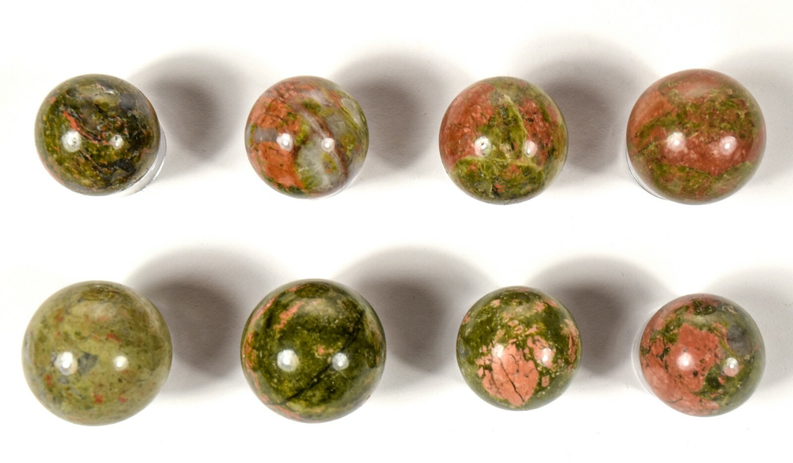 20mm Unakite Sphere Orthoclase w/ Epidote Gemstone Crystal Mineral – China (1PC)
