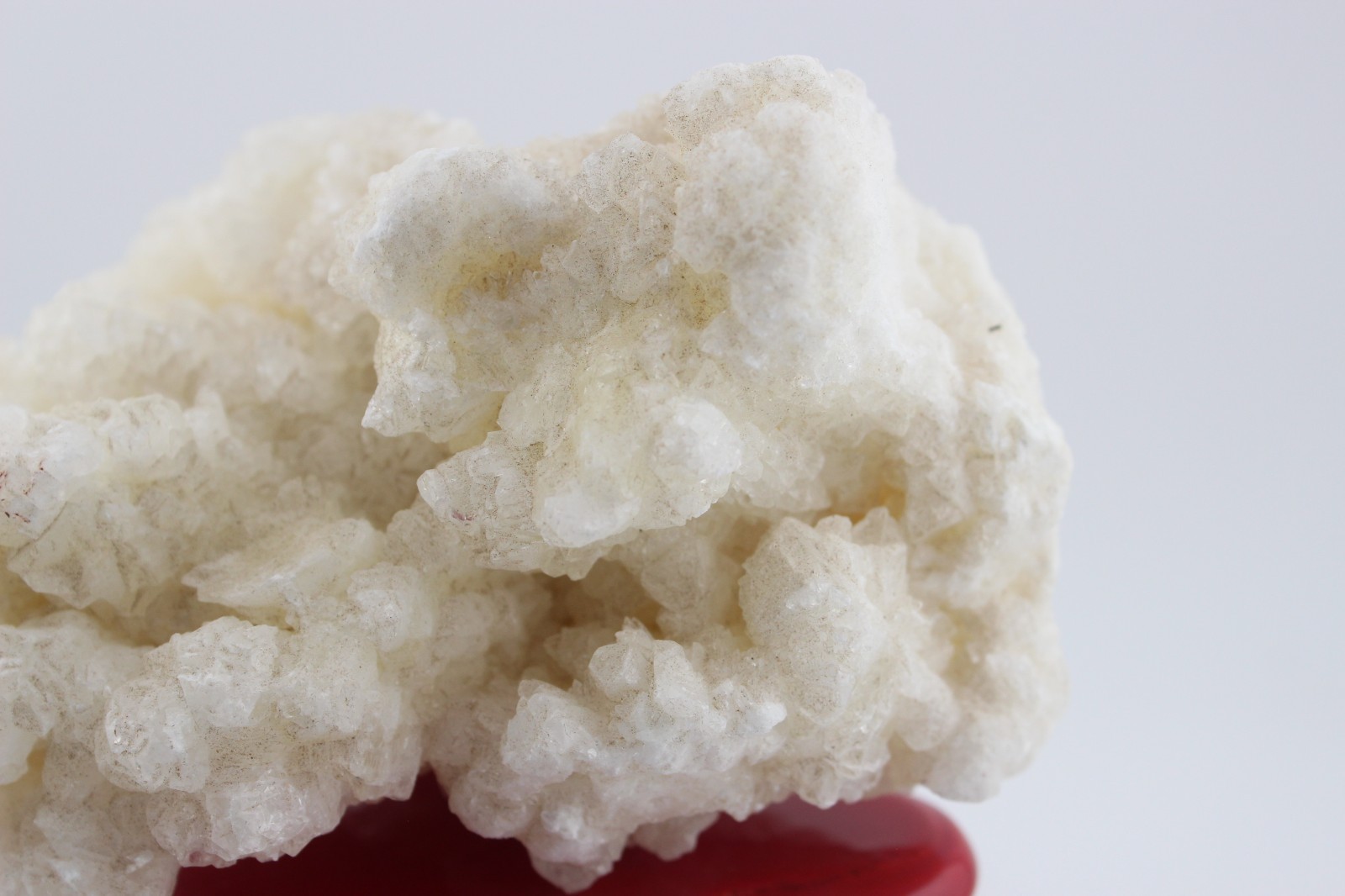 Large 2lbs 1 ounce white calcite aragonite mineral structure 5.25″ x 4″