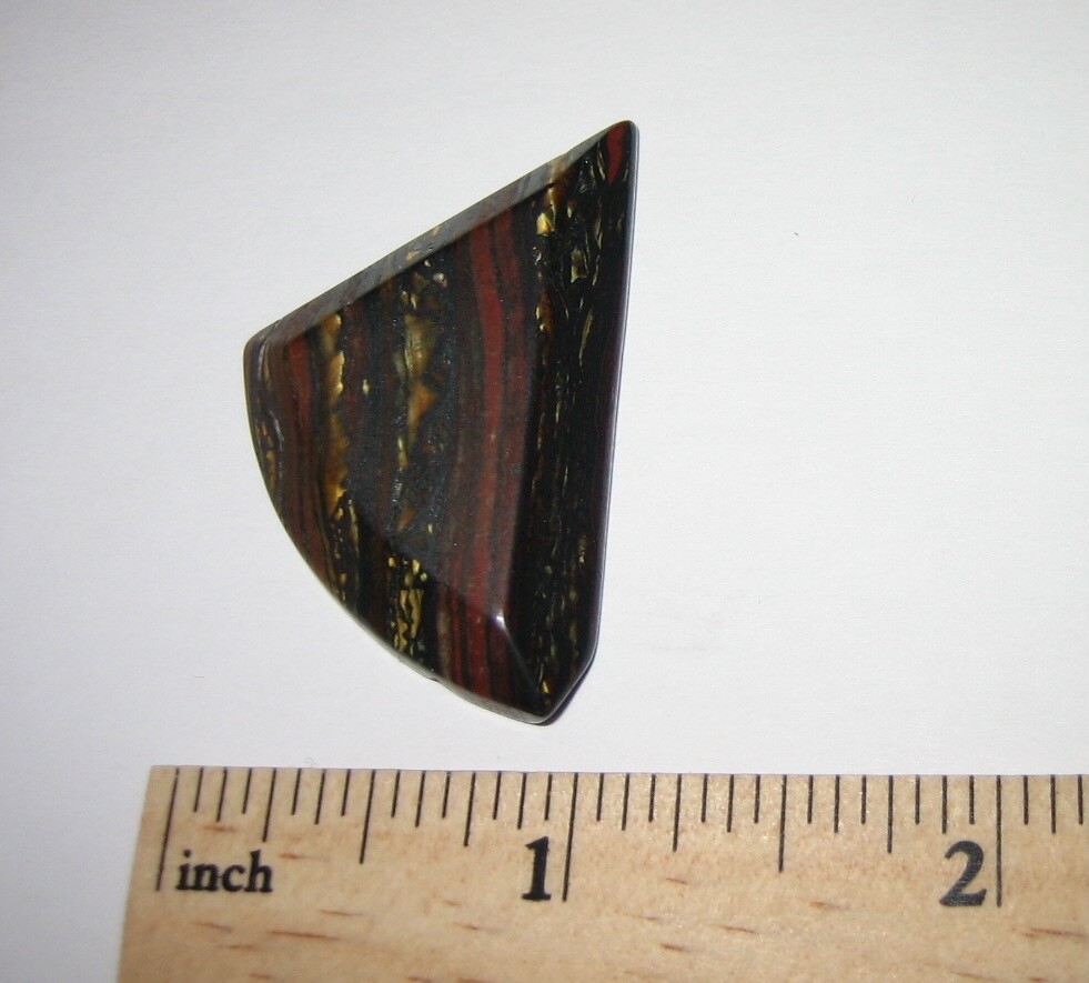 1.6″ TUMBLED POLISHED NATURAL TIGER IRON STONE MINERAL FROM AUSTRALIA ~ 11.8g *2