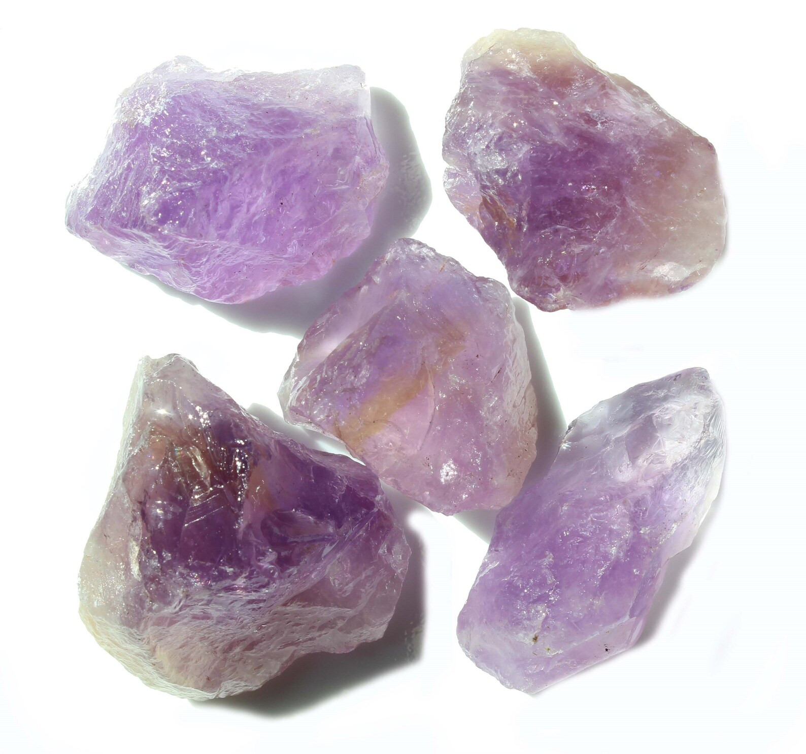 Amethyst from Brazil – Rough Rocks for Tumbling – Bulk Wholesale 1LB options