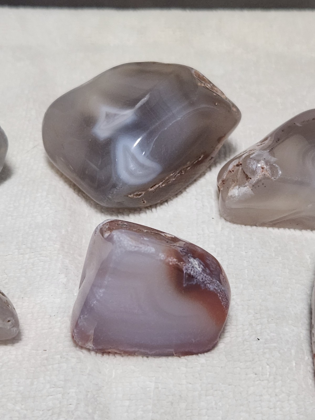 Polished Mozambique Agates Gemstones
