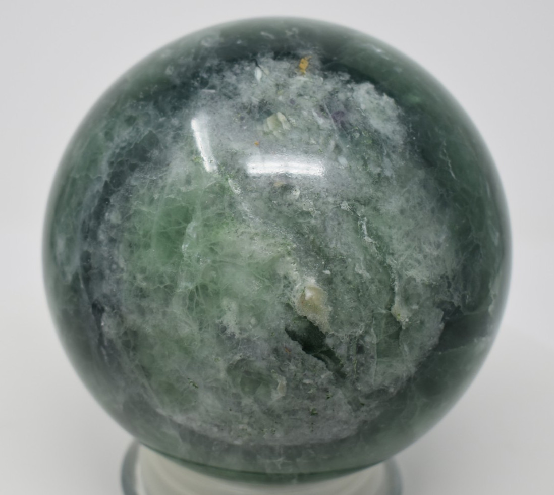Large Fluorite Sphere 4470 grams (9 lb 13.7 oz)