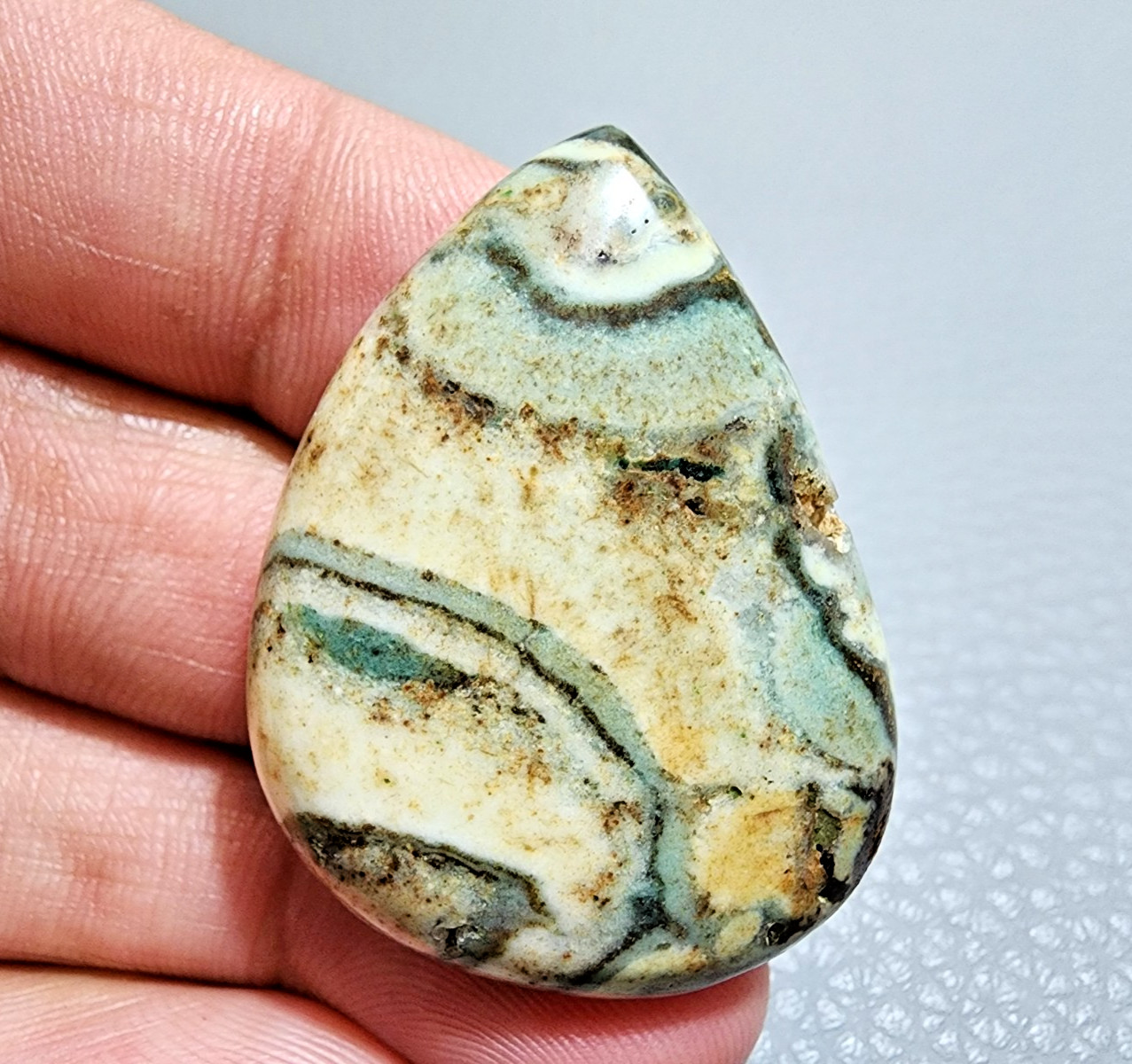 67.20 Crt Attractive Mariposite Gemstone Cabochon Polished Stone Jewelry Making
