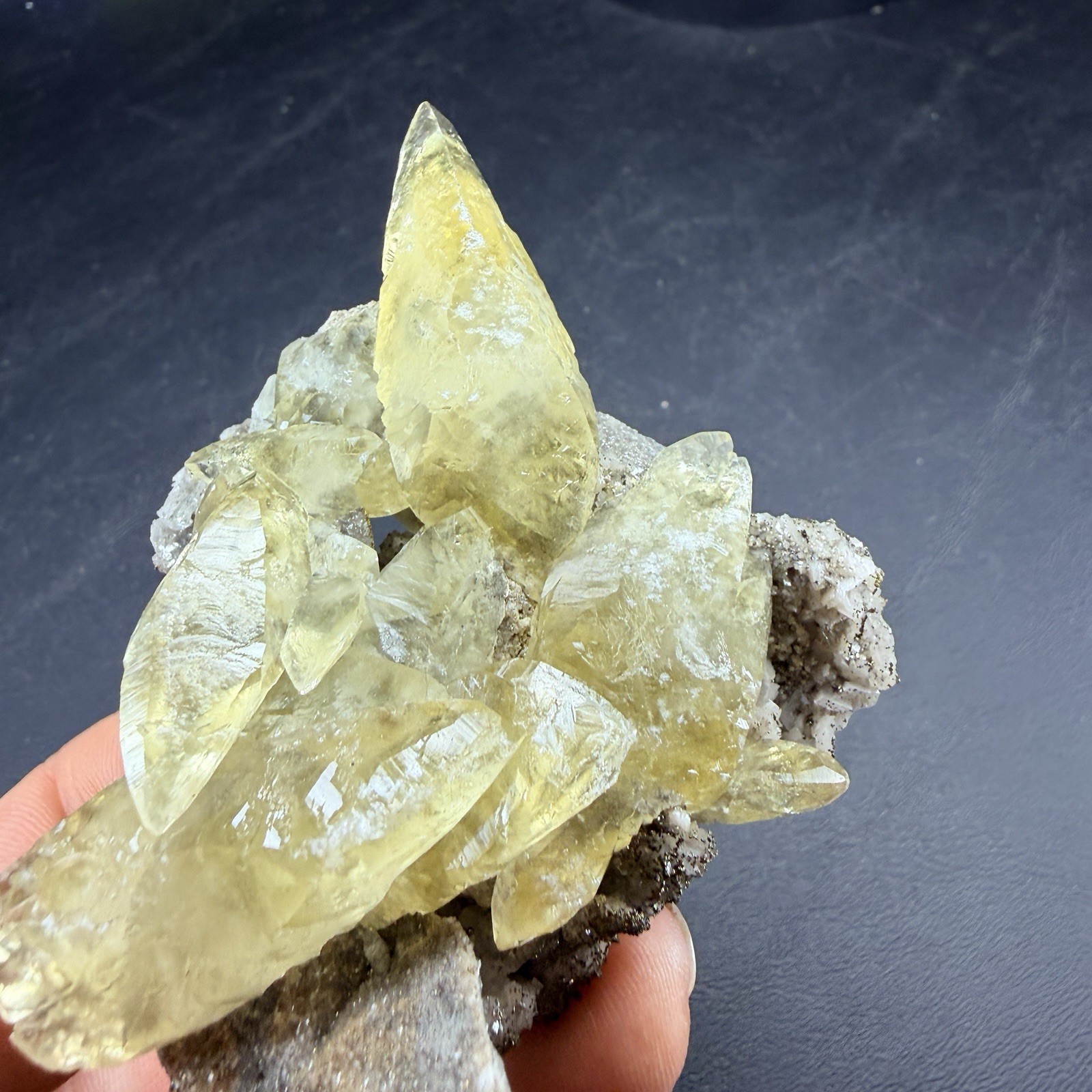 Golden Calcite Chalcopyrite Dolomite Crystal Combo / Sweetwater Mine *Video*