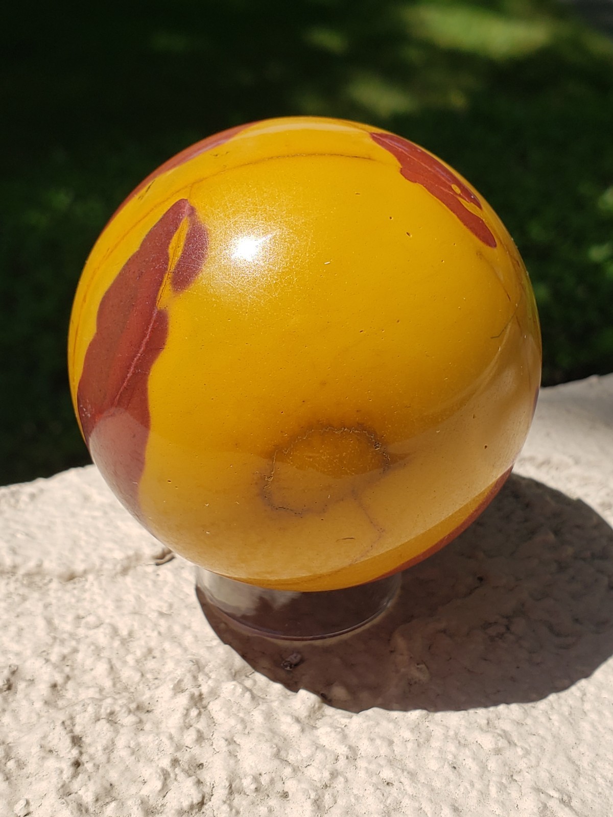 2.5″ Mookaite Jasper Crystal Sphere Ball Orb, 341g or 12 oz