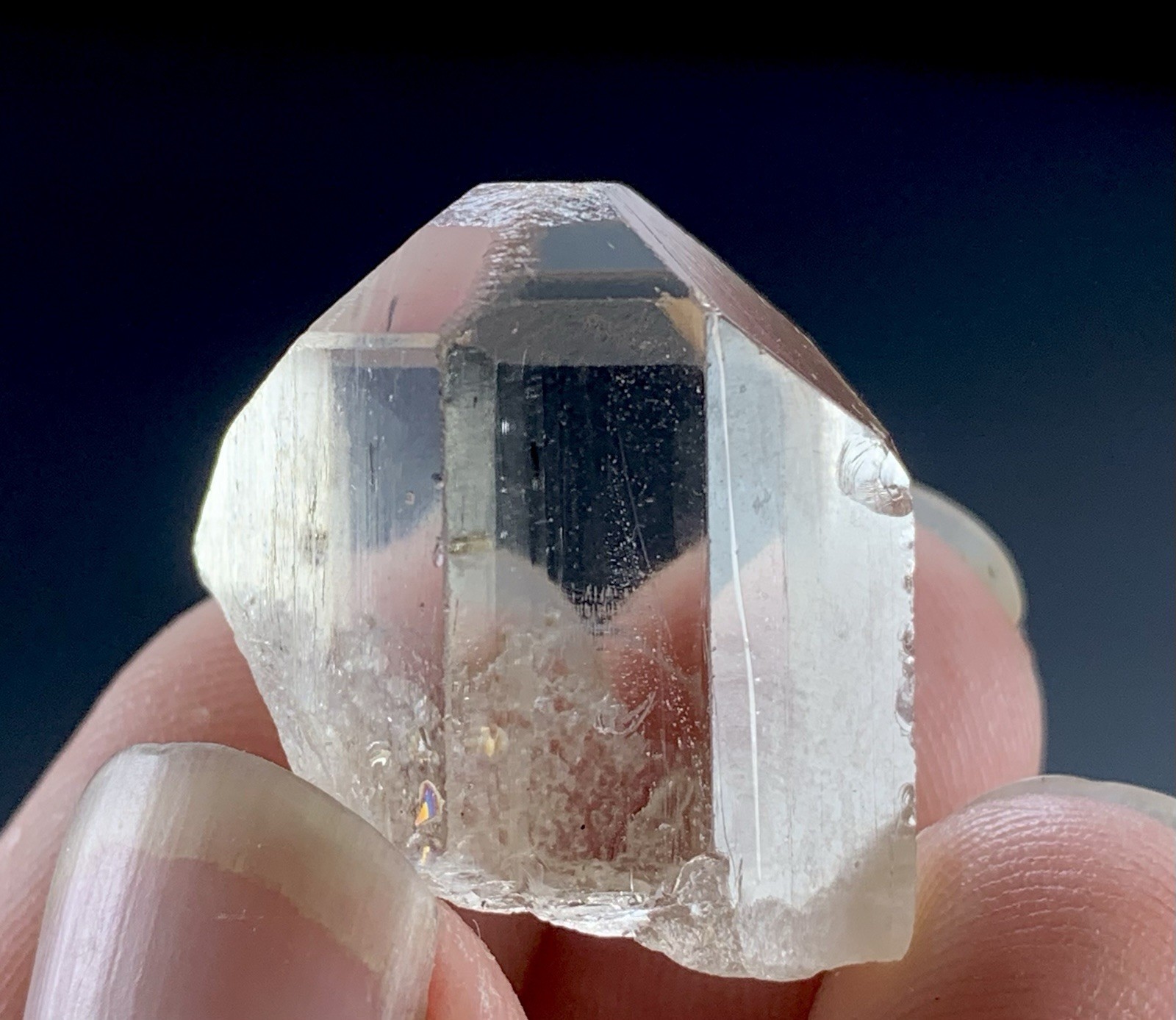 66 Cts Genuine Natural Topaz Crystal from Pakistan Rare Quality 22x13x16 mm.