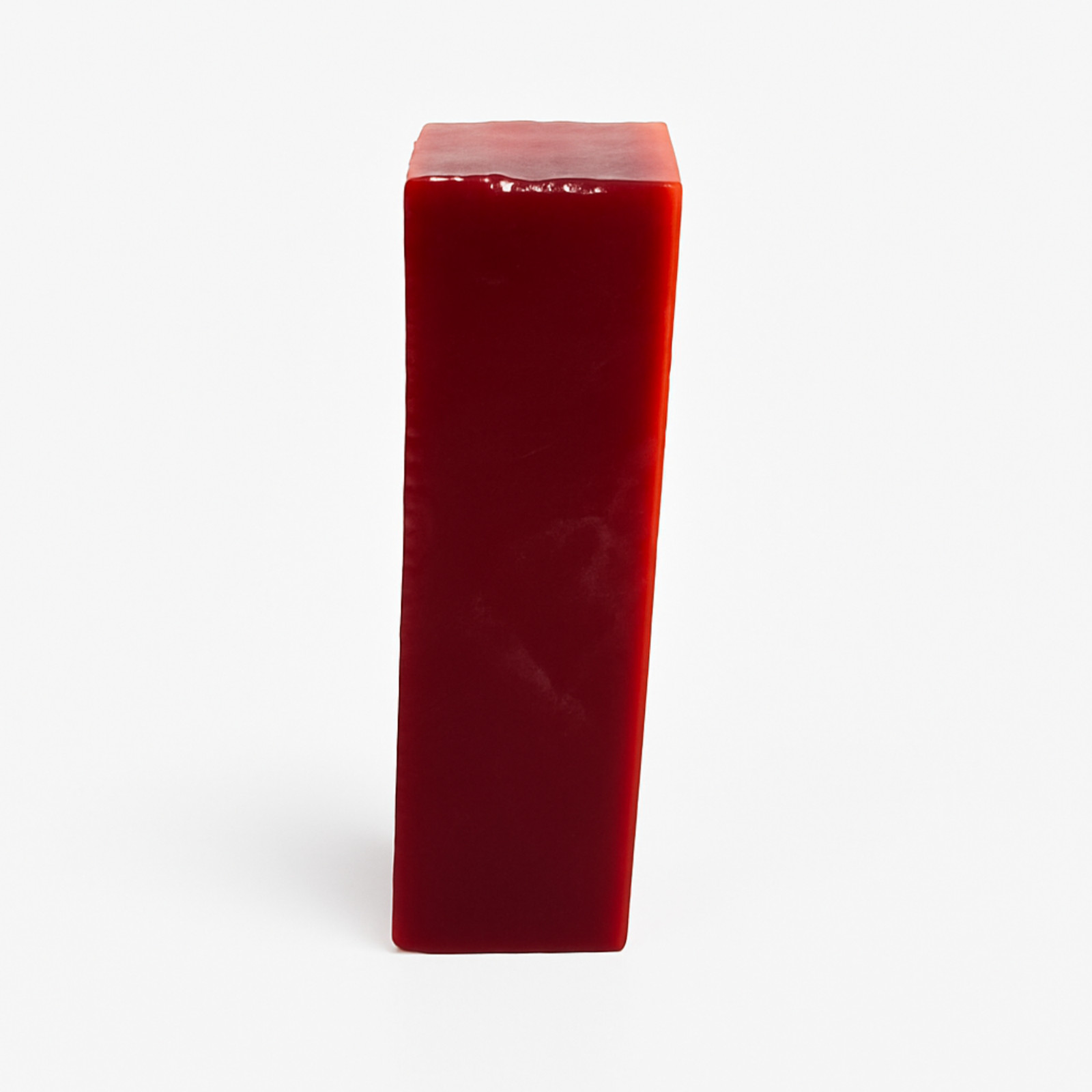 Lab-Grown Red Ruby Slice 425-525CT Synthetic Rectangular Gemstone for Jewellery