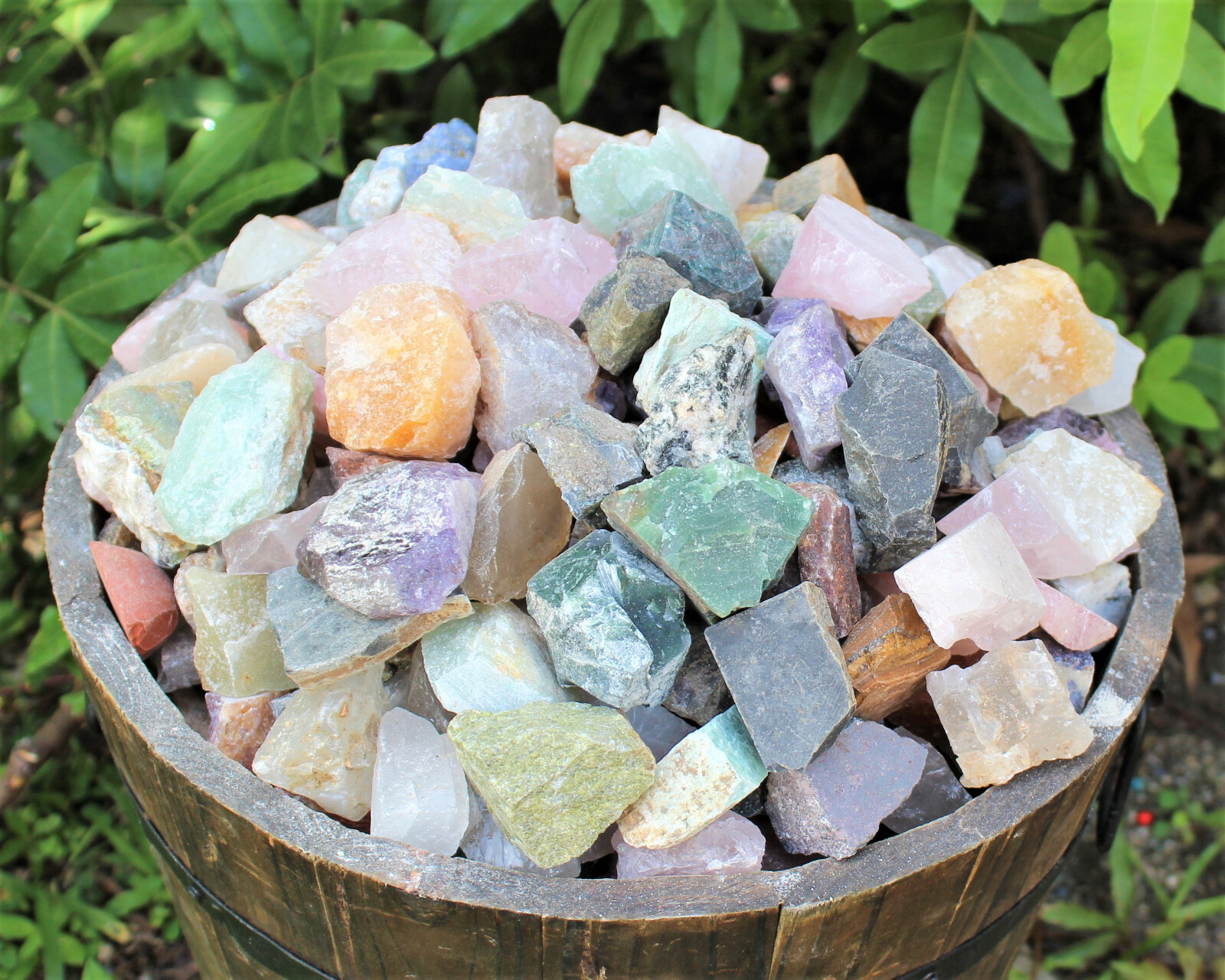 1000 Carat Bulk Mix Assorted Rough INDIA Mix Stones (Raw Natural Rocks)