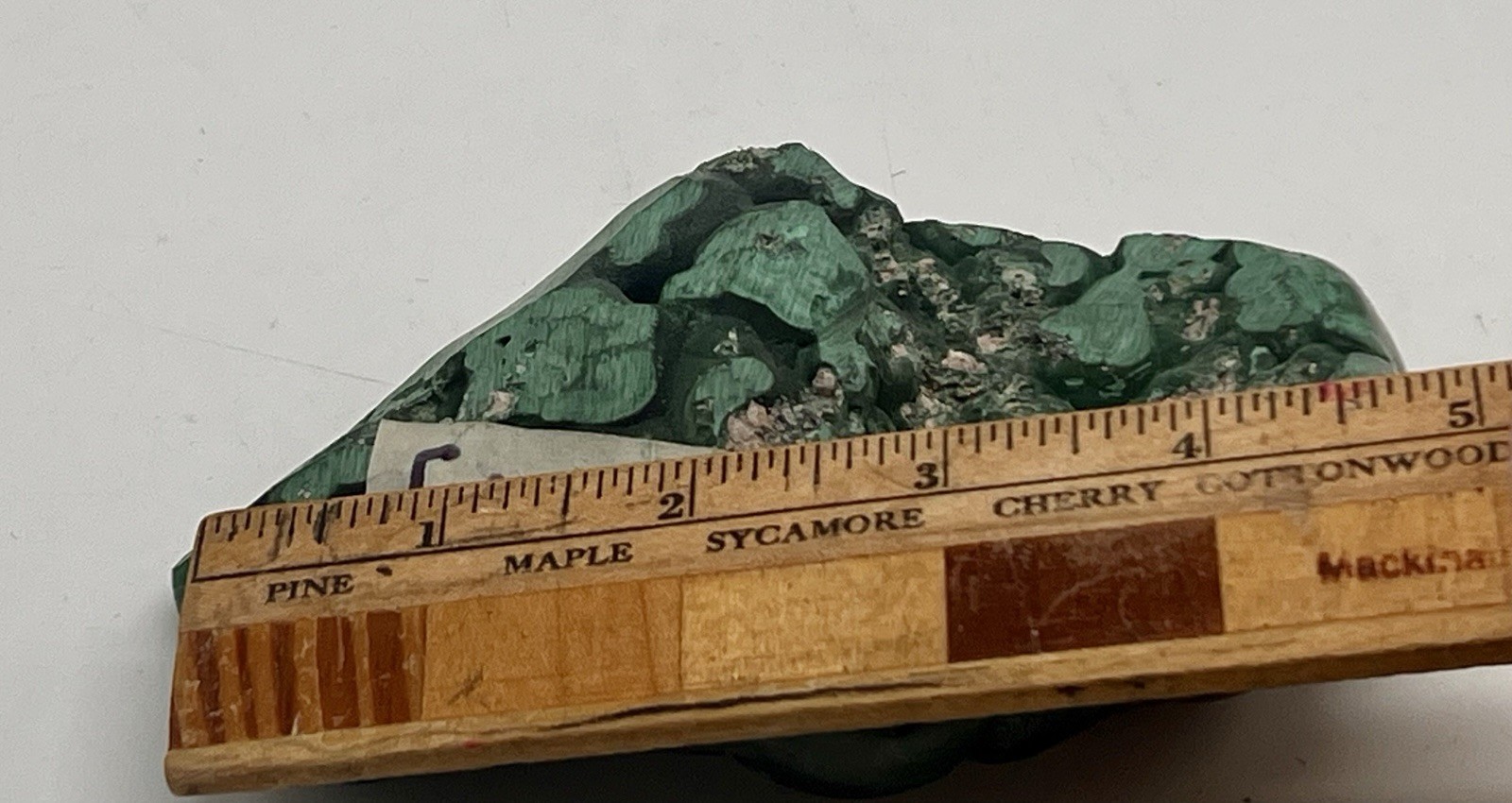 Polished Malachite Stone Congo 474g (1.04 lb) Green Display Lapidary Specimen