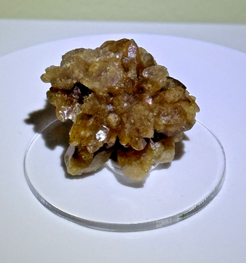 WARM Citrine Crystal Cluster Specimen w/ Stand – Boulemane, Morocco