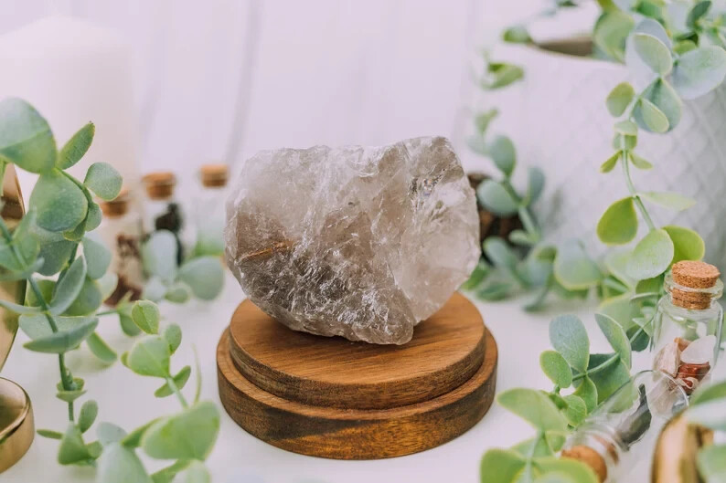 Raw Smoky Quartz Large Chunks Smokey Natural Stone Rocks for Healing & Lapidary