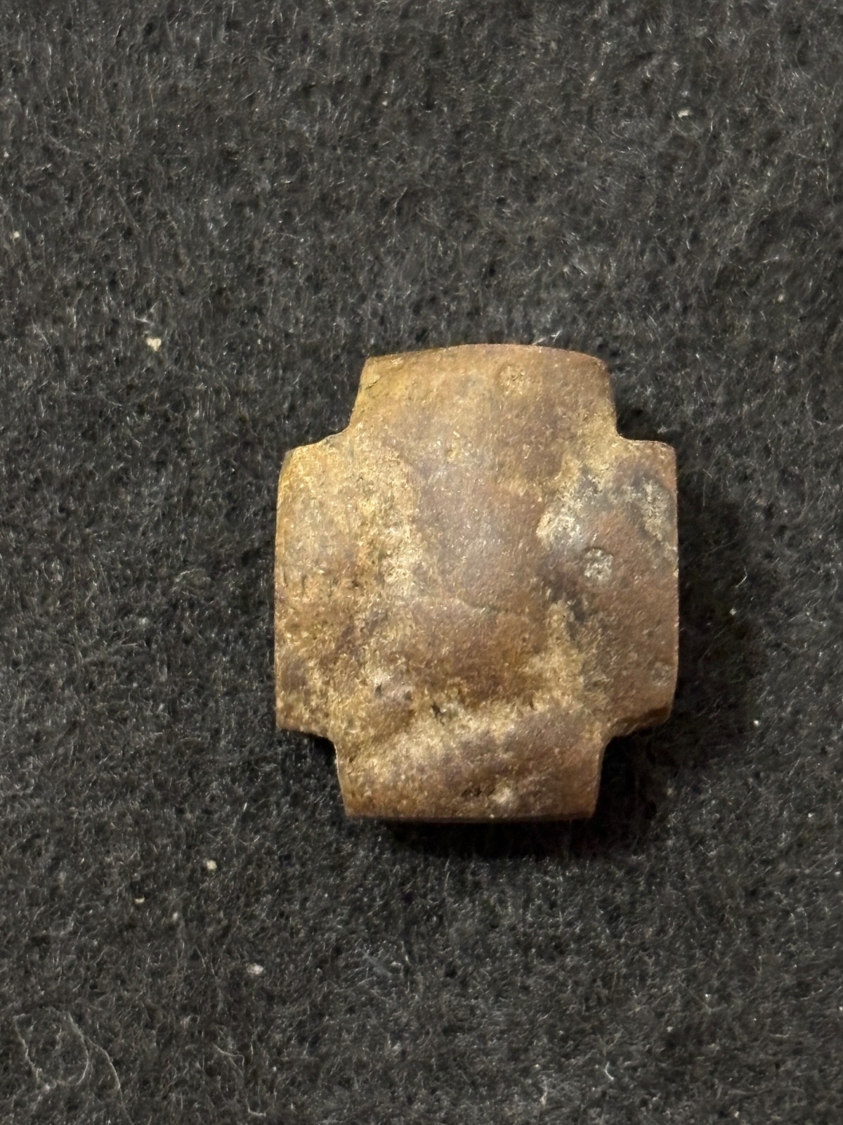 Staurolite Crystal Fairy Cross Maltese Cross Fannin County Georgia 3/4 Inch