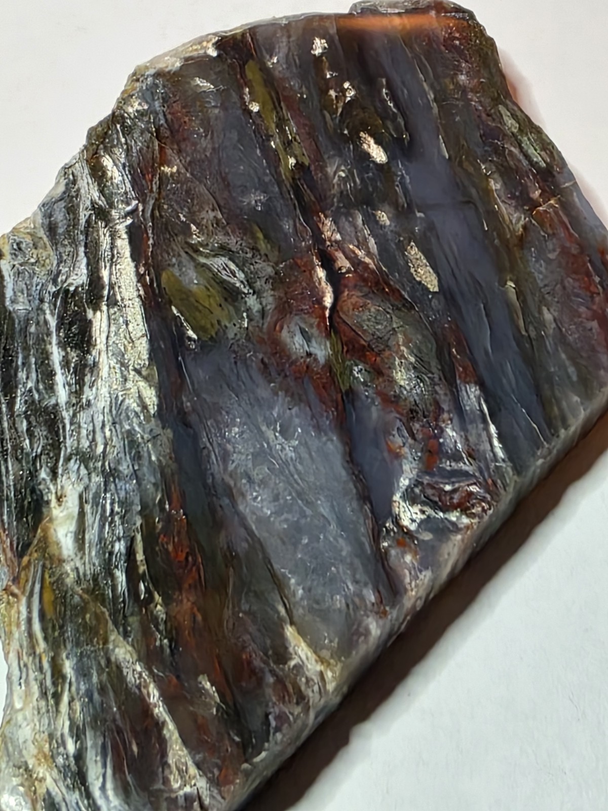 2 Slabs Of Absolutely Beautiful Tigers Iron.