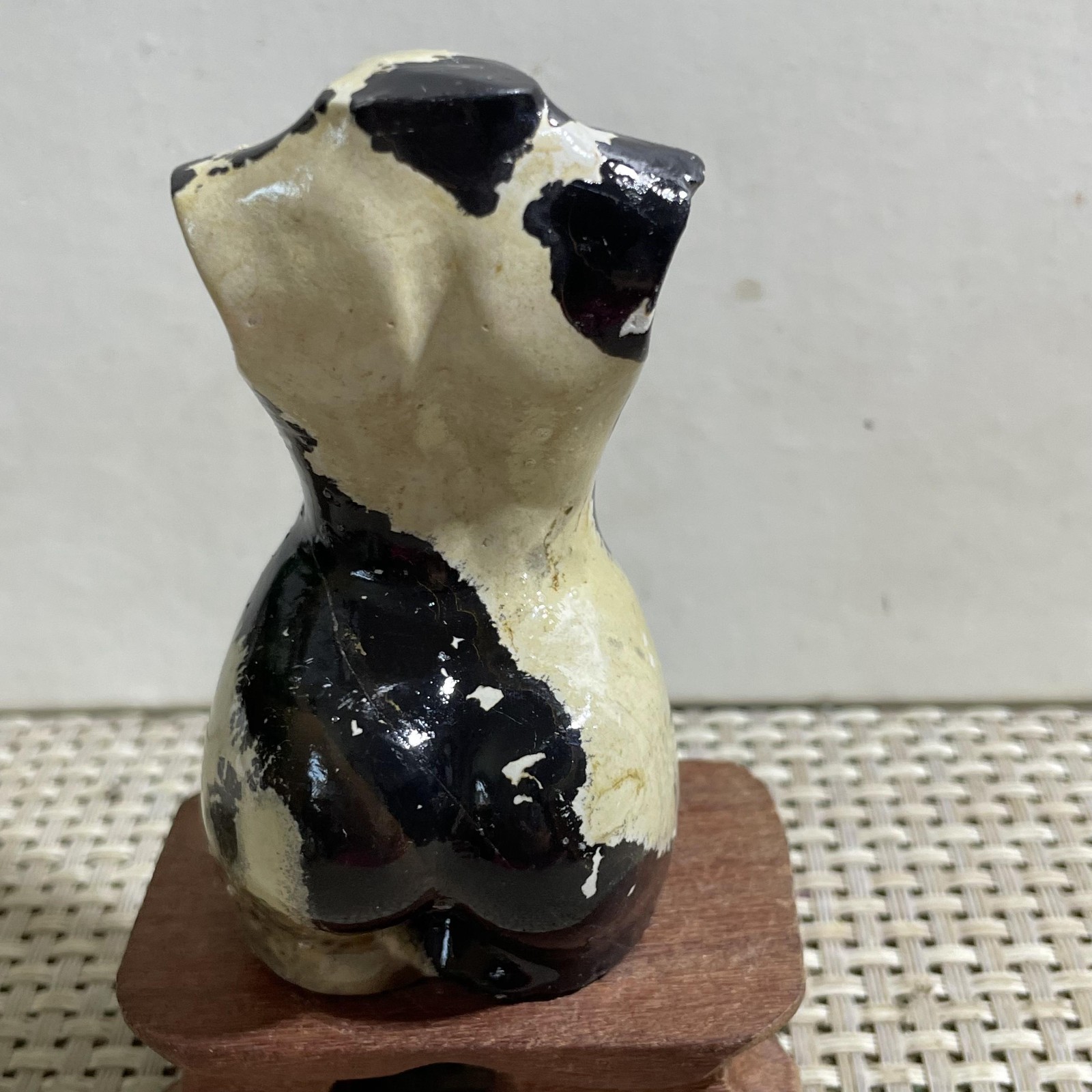 Rare 134G Traditional Chinese PaintingHand Carving Female Model