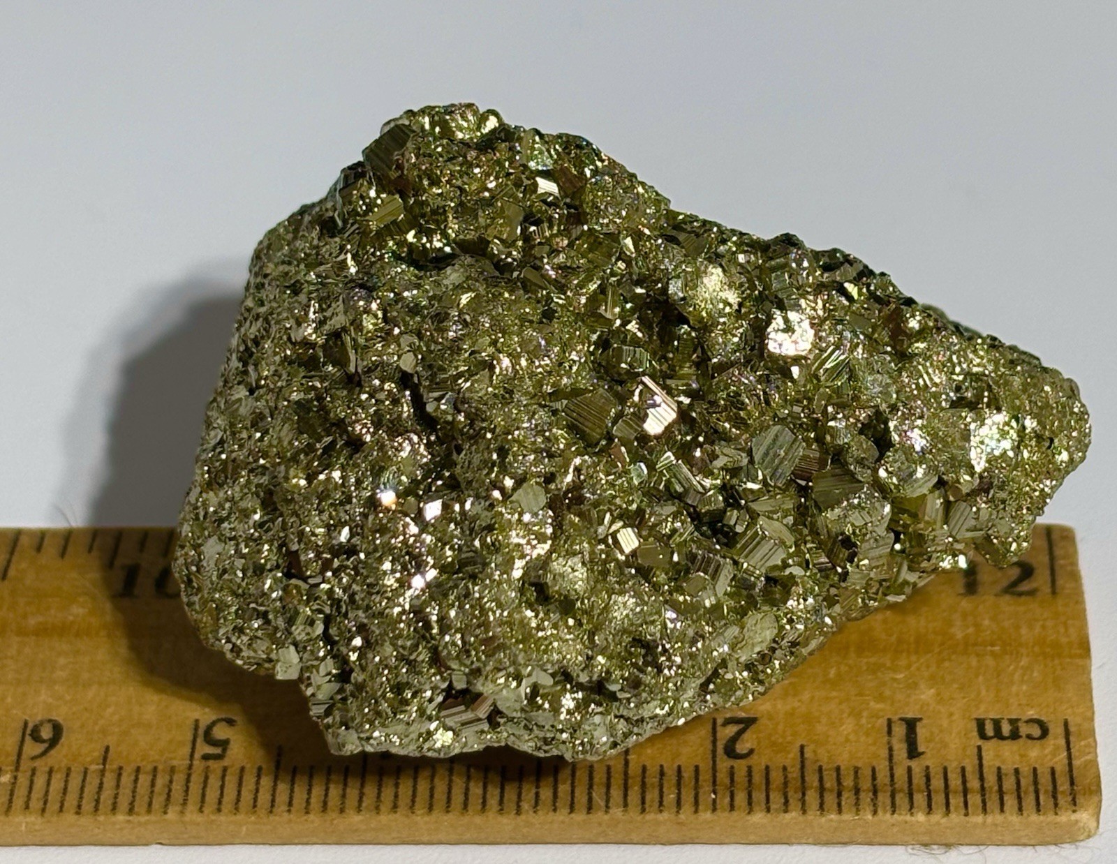 Pyrite Crystal Cluster Stunning Example Golden Sparkly Gemstone 52 X 37mm | 105g