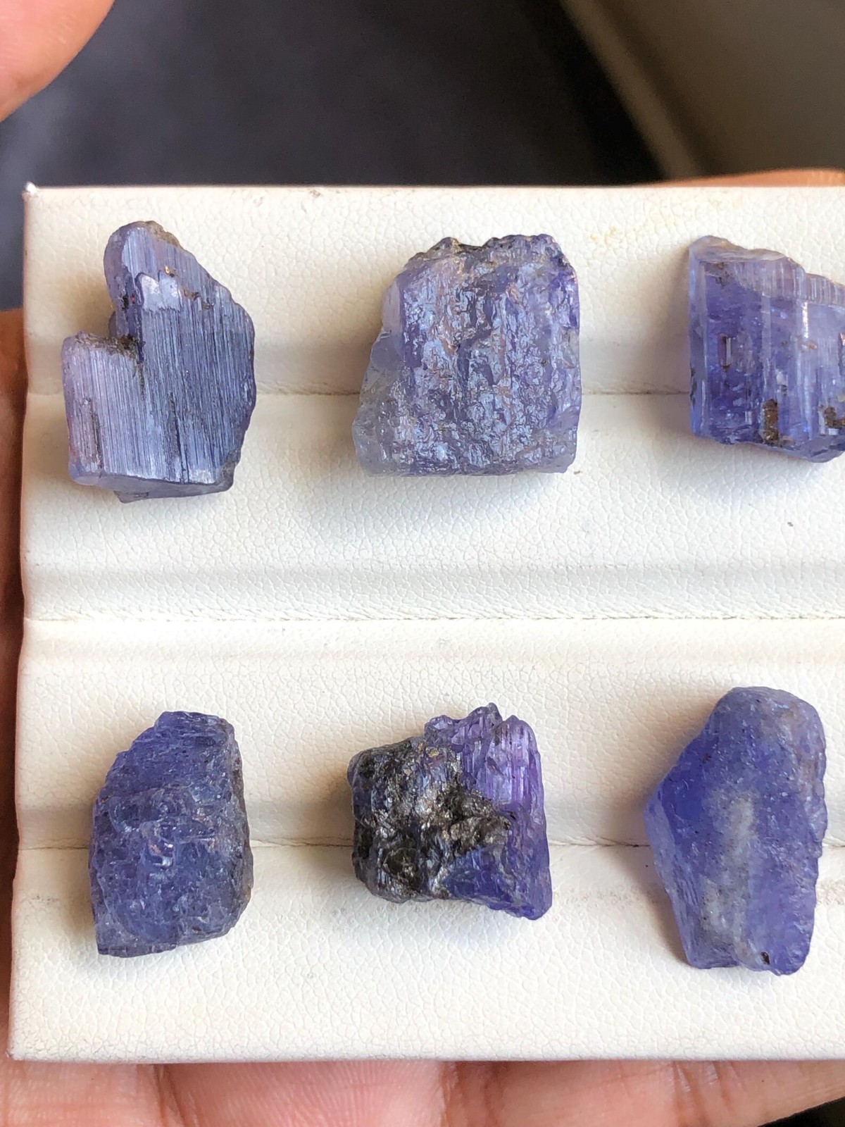 AAA Blue Tanzanite Rough, Natural Specimen Tanzanite Raw,Gemstone Minerals,Tz#42