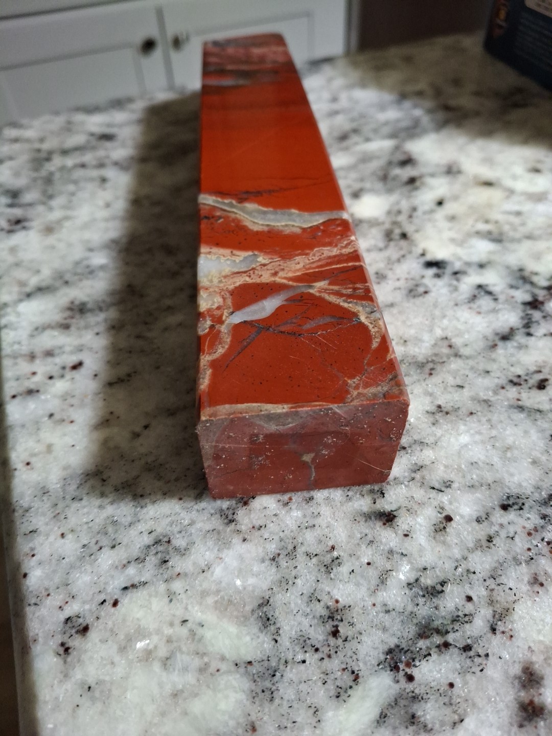 9″ + Red Jasper Crystal Tower 2lb Weight Multicolored Rare