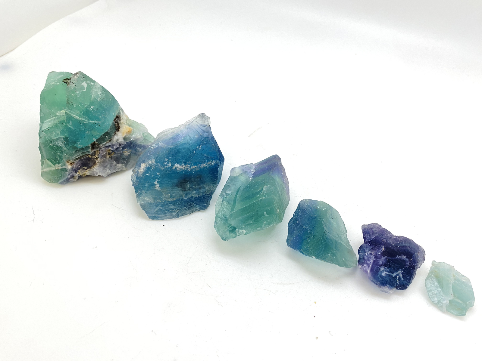 Raw Rainbow Fluorite Crystal – Mexican Fluorite, Natural Fluorite from Mexico