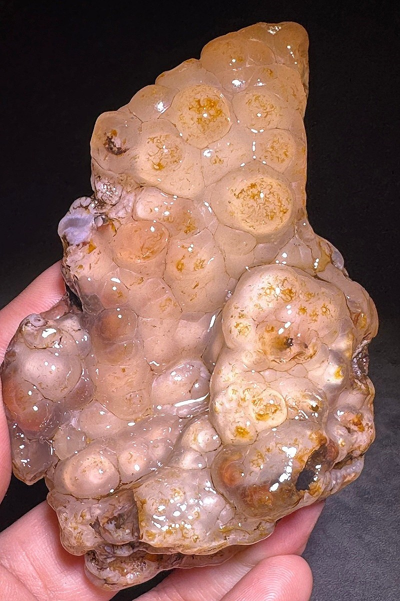 Rare China Inner Mongolia Gobi Eye Agate Stone Specimen 100% Natural Designer
