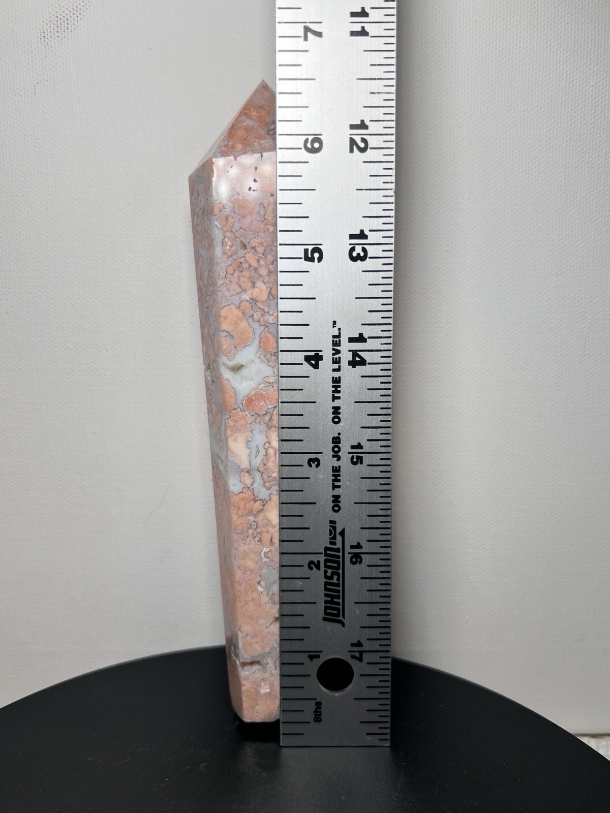Pink Agate 3 Piece Set – See pics and description for measurements & info