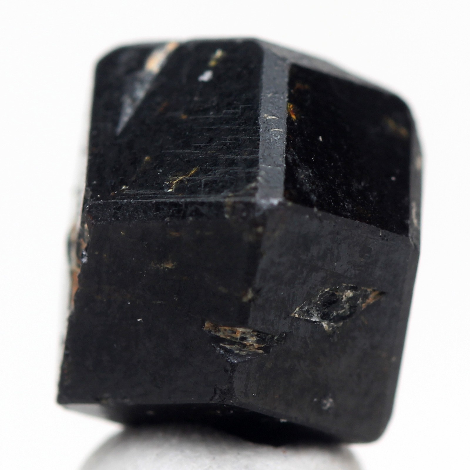 GARNET ANDRADITE Crystal Mineral Specimen Melanite Black Natural Authentic MALI