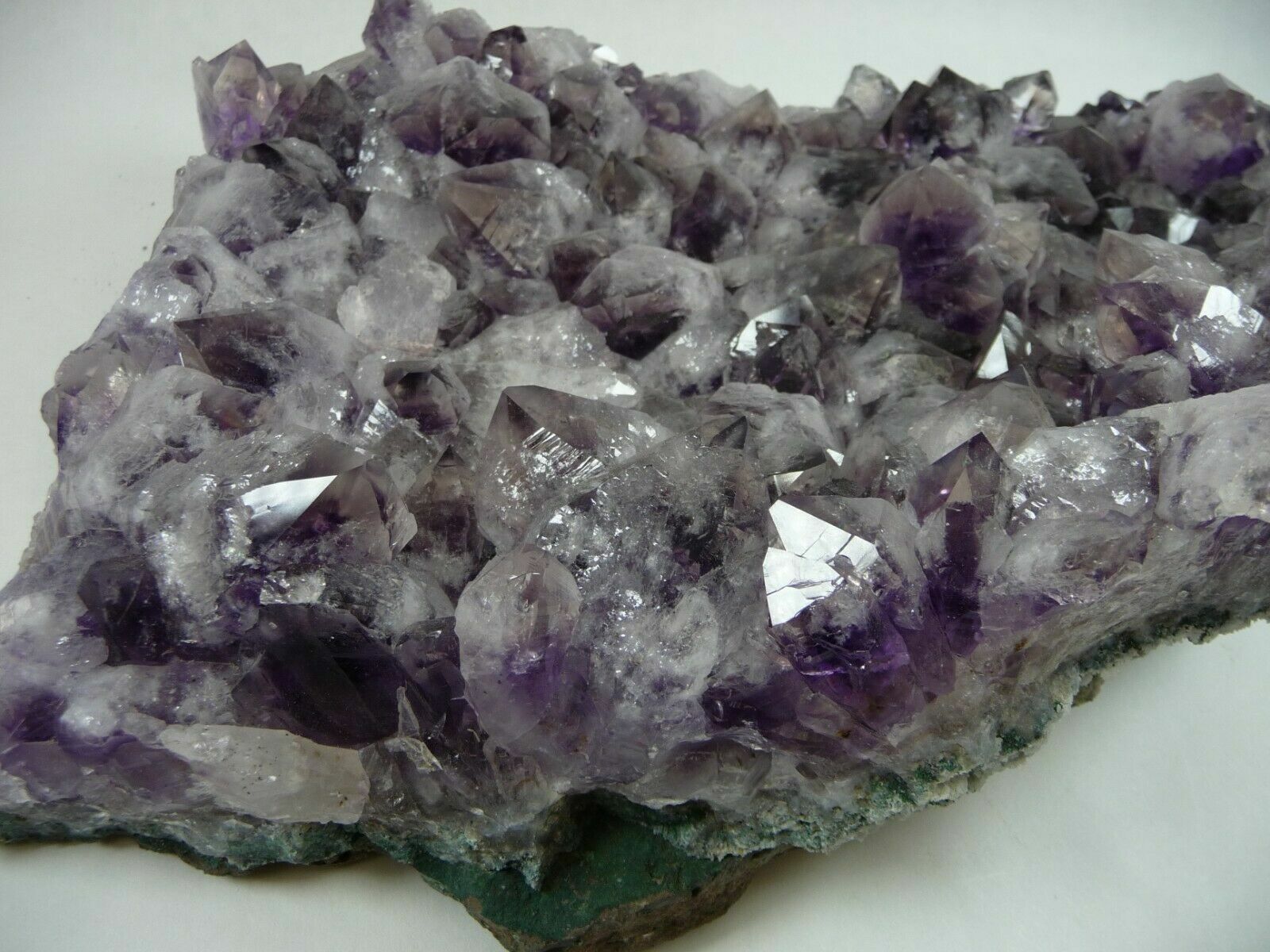 8 LB Natural Amethyst Crystal Cluster Geode Uruguay – Excellent Display