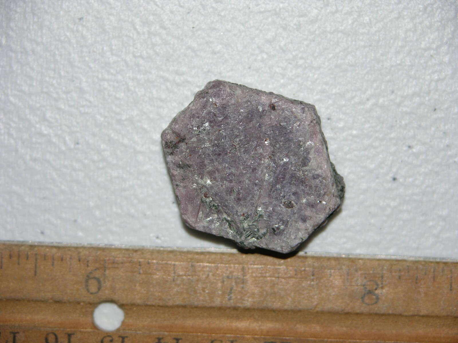 Ruby Recorder Crystal natural red ruby Madagascar 1 x 1 3/8 inch R16